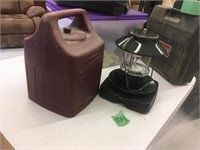 coleman lantern in carrying case