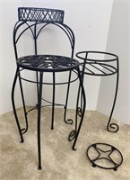 Wrought Iron & Other Plant Stands