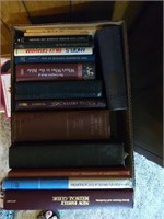 Box of miscellaneous books see photo for titles