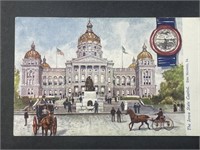 Vintage Iowa State Capitol Postcard!