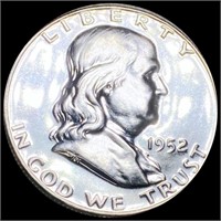1952 Franklin Half Dollar GEM PROOF