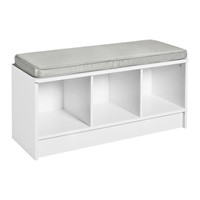 ClosetMaid 1631 Cubeicals 3-Cube Storage Bench,