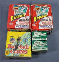 (5) Boxes Topps Baseball Cards