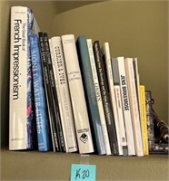 L - MIXED LOT OF ART BOOKS (K20)