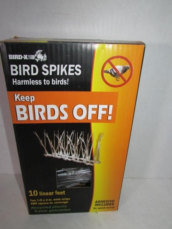 Bird-X 10 Feet of Bird Spikes