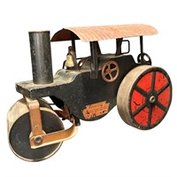 VINTAGE KEYSTONE STEAM ROLLER 60 PRESSED STEEL TOY