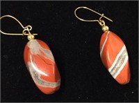 Banded Agate Earrings