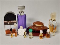 Assortment of Vintage Perfume Bottles