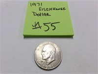 1971 Eisenhower dollar