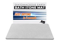 Stone Bath Mat 23.5" x 15.5"