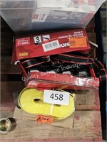 5- assorted ratchet straps/tie downs