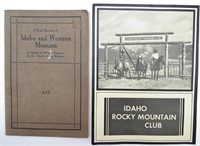Brief History of Idaho & W. Montana 1914 Booklet