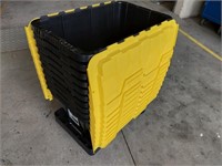 20 Stackable Crates & 2 Trolleys