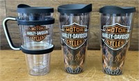 Harley Davidson cups - plastic
