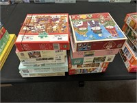 Lot Of 10 Jigsaw Puzzles