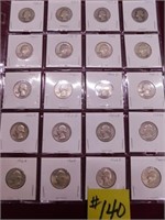 (20) 1935D, 35s, 39D, 43s, 45s, 45, 48s, 49D, 52s,