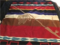 Pendelton Beaver State Sacred Peace Pipe Blanket