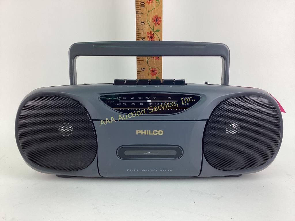 Phil I 123K Boombox works.