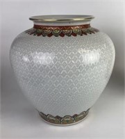 Asian Vase with Red Mark on the Bottom