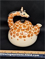 Giraffe Tea Pot-Ceramic