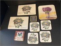 Lot of Assorted Mug & Serving Coasters