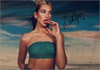 Autograph COA Dua Lipa Photo