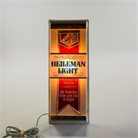 Heileman Light Illuminated Advertisement Sign