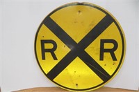 Railroad R.R. Sign 30"W