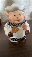 Vintage PIG PORKY Barbecue CHEF Spatula Spoon