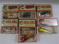 (7) HEDDON LURES IN ORIGINAL BOXES: