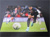 KYLIAN MBAPPE SIGNED 8X10 PHOTO HERITAGE COA