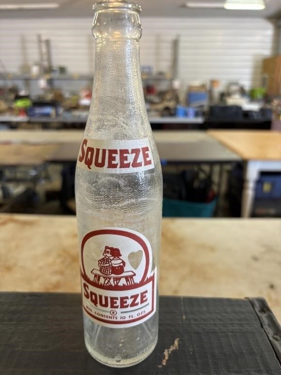 Vintage squeeze bottle