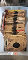 Box Lot Of Assorted Vintage Records