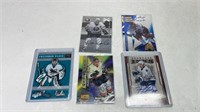 Autograph Hockey cards and one numbered card lot