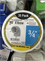 PVC 90 ELBOW RETAIL $20