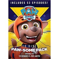 NEW DVD PAW PATROL PAW-SOME PACK 10 DISC