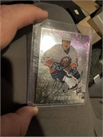 Sergei Nemchinov be a player Auto Hockey Card