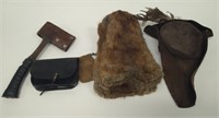 Lot of Old Fur Trapper Gear & Accessories