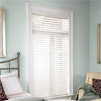2-inch Faux Wood Cordless Room Darkening Blinds -