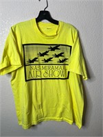 Vintage Miramar Air Show Shirt Yellow