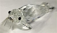 Swarovski Crystal Seal Figurine