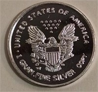 Fine Silver 1 Gram US Coin