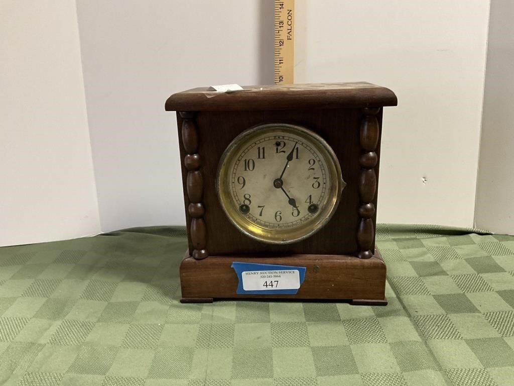 Antique Sessions Mantel Clock