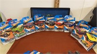 9 Miscellaneous lot of New Hot wheels on card