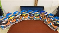 9 New miscellaneous lot of Hot wheels on card