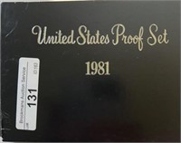 1981 US Proof Set UNC