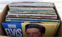 Vinyl Records - Elvis Presley, Ray Charles+