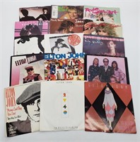 Vinyl Records 45RPM - Rod Stewart, Elton John+