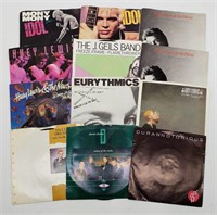 Vinyl Records 45RPM - Eurythmics, Huey Lewis+