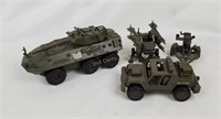 Lot Of Various Military Artillery Vehicle Toys